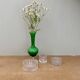 Lot de 3 ramequins en verre vintage
