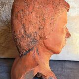 Young man's head original artist modeling