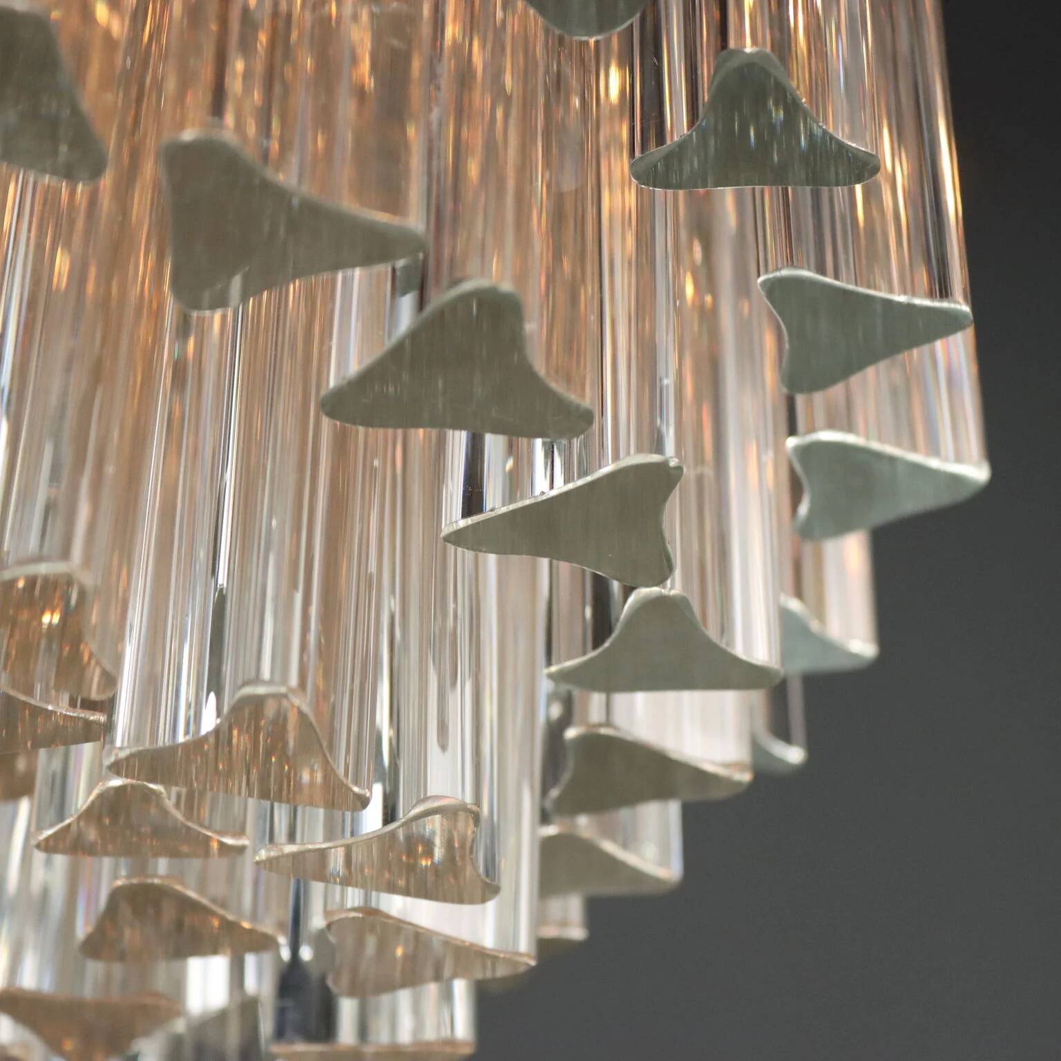 Vintage Murano glass pendant, Italian design, 1960s.