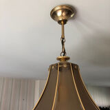 Art deco light pendant
