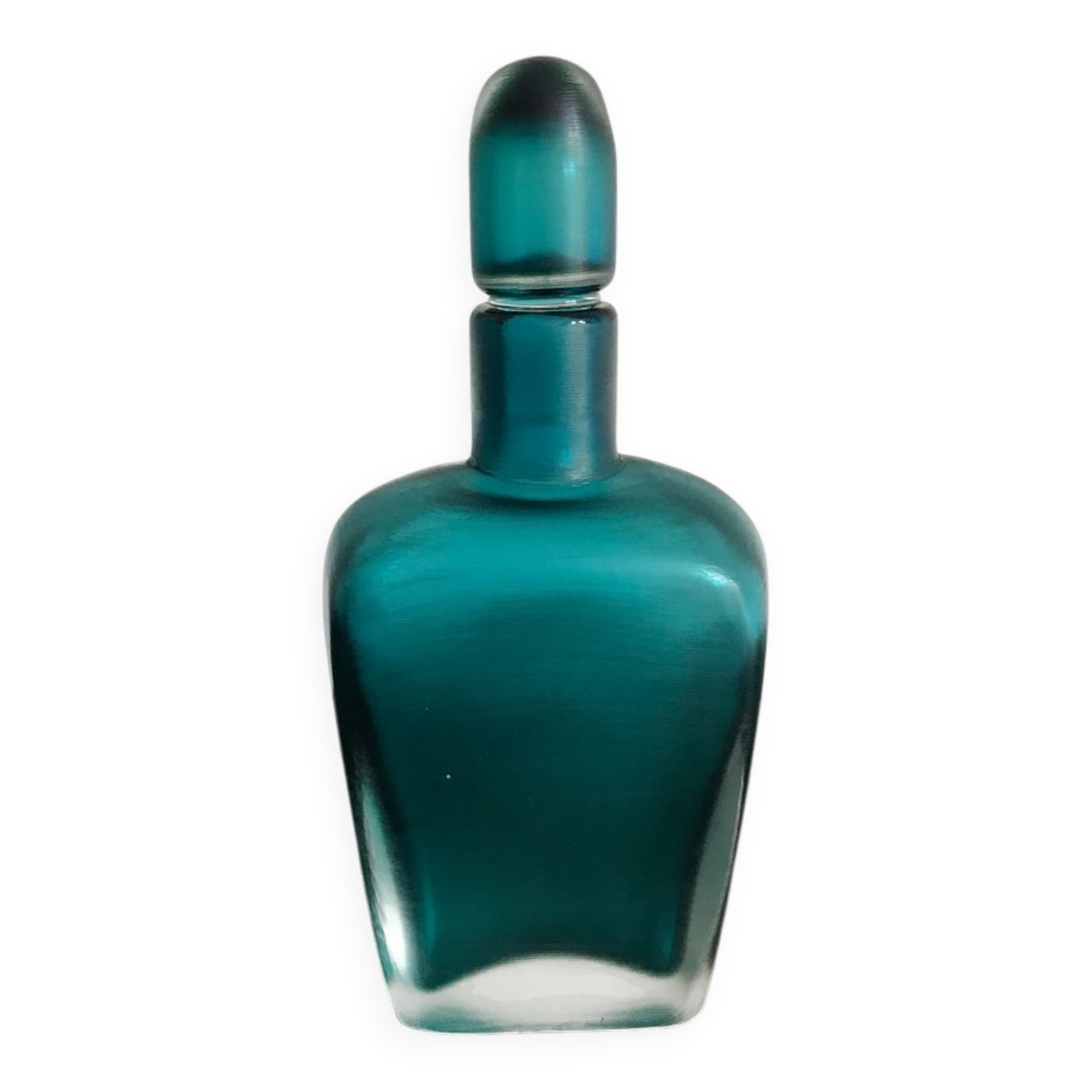 Murano Glass Incisi Series Bottle by Paolo Venini for Venini, 1981