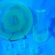 Uraline shot service: tray, carafe and 4 glasses