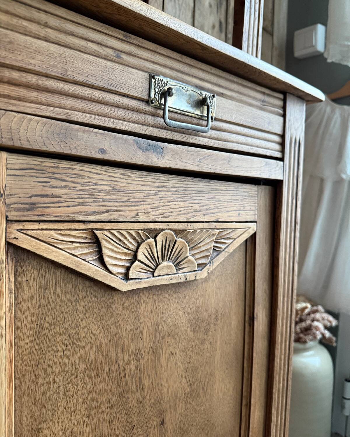 Art Deco oak sideboard (restored)