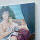 Painting oil on canvas female nude
