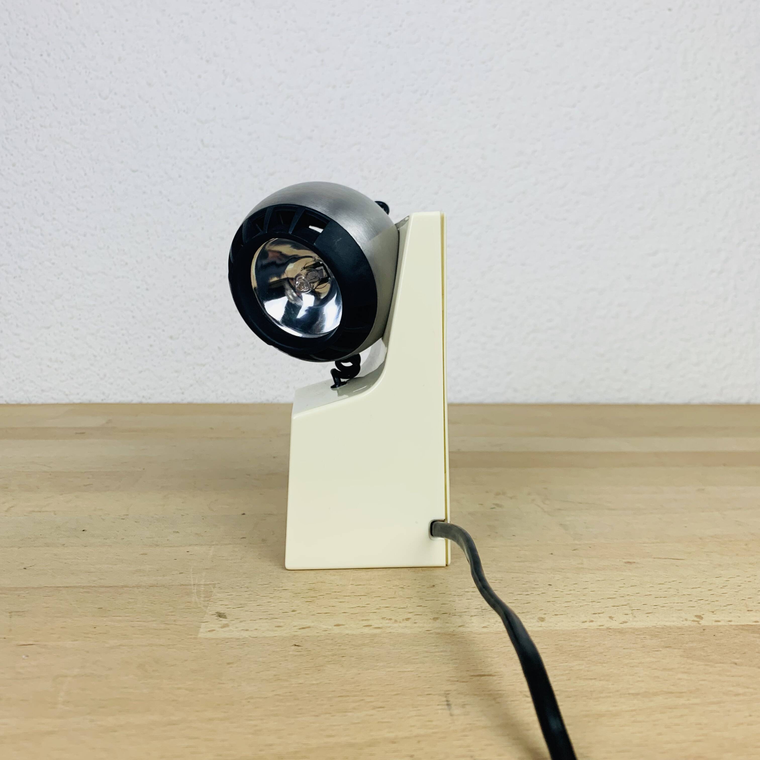 Osram space age eyeball spot lamp, 70s