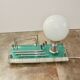 1970s lamp with storage compartment | Acrylic, metal, glass | E14 | Vintage