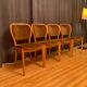 A set of four Spahn Stadtlohn chairs Germany 1970s