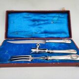 Ensemble de rôtisserie à découper en argent sterling