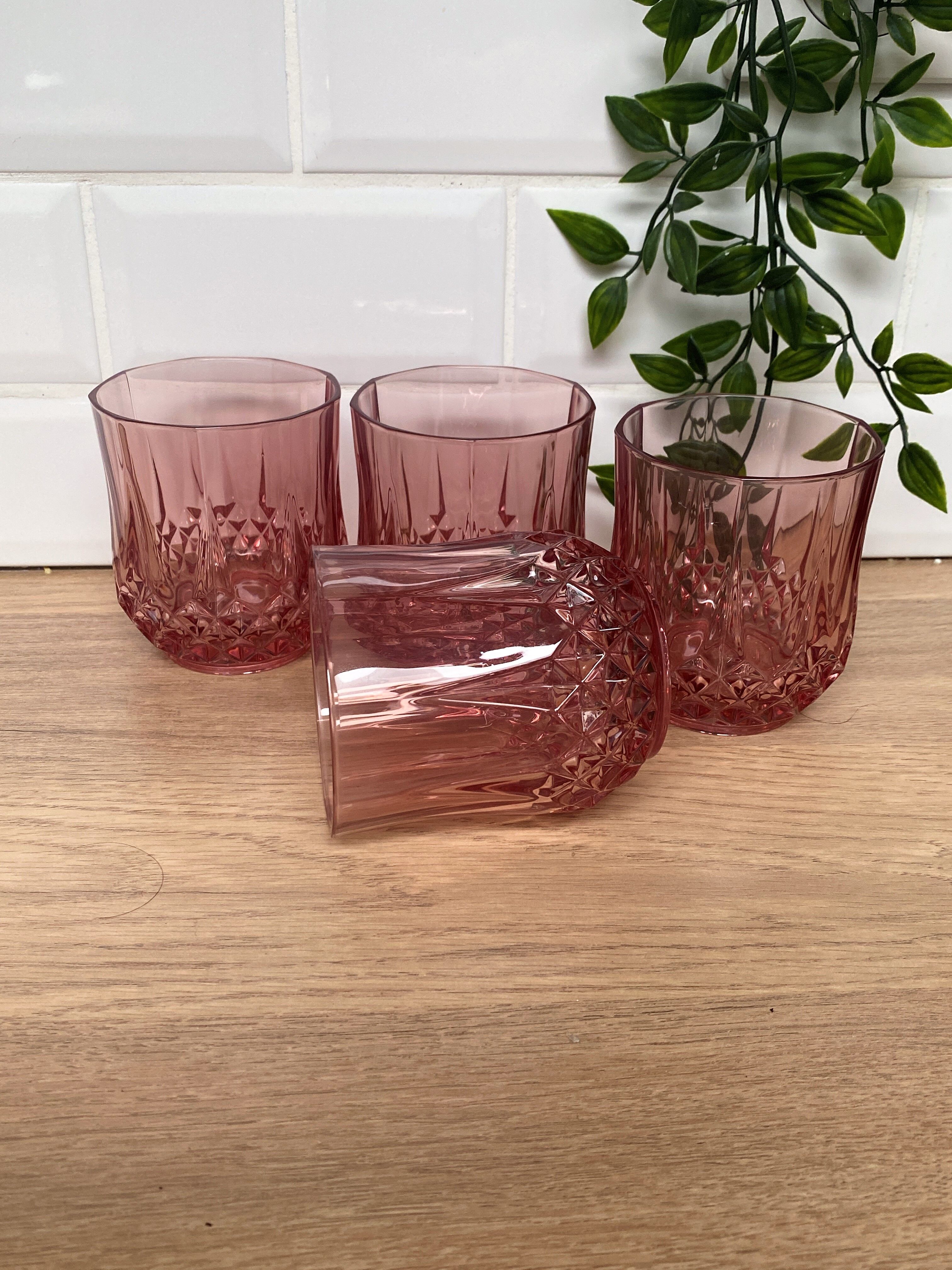 Set of 4 water glasses