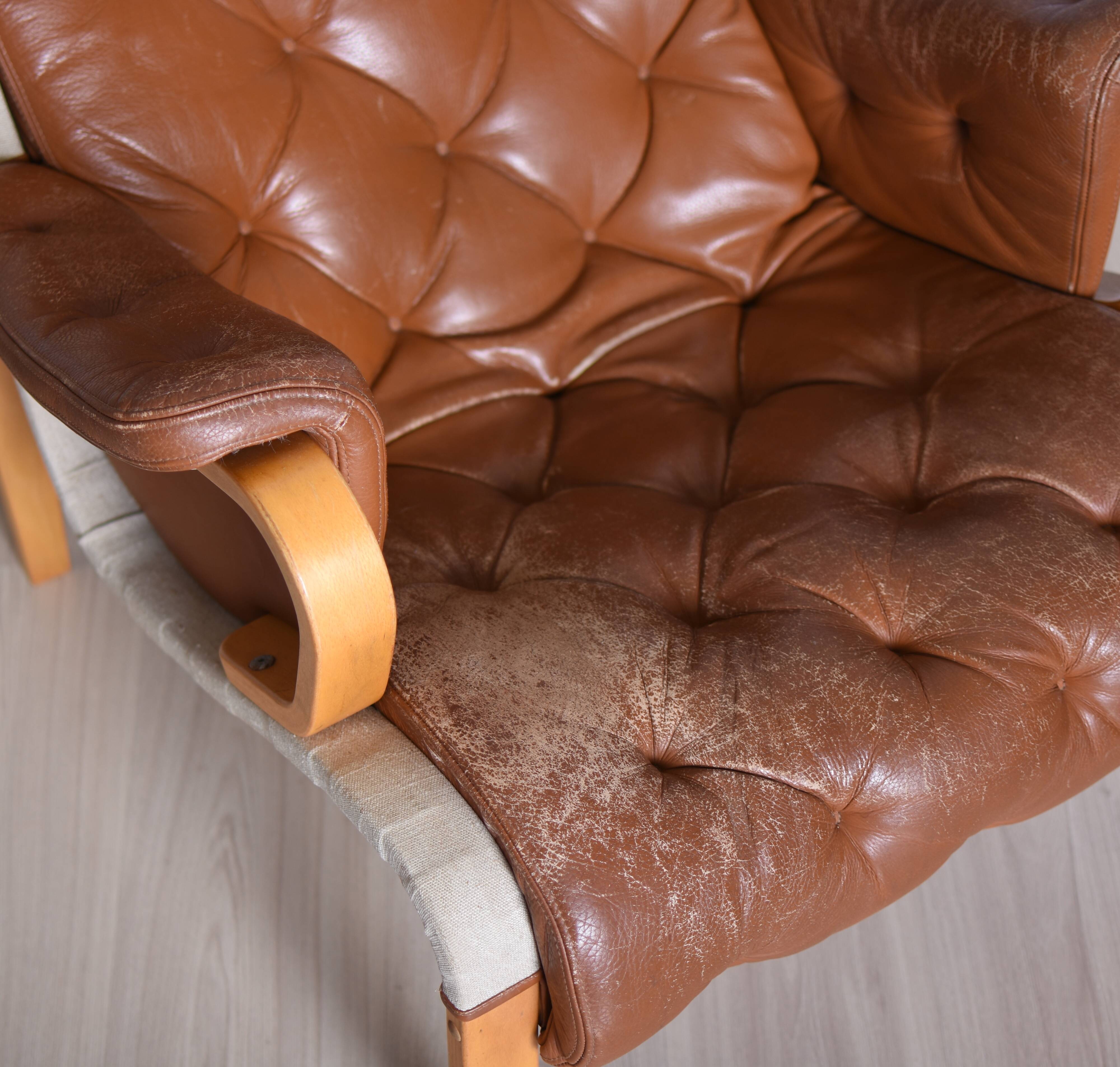 Scandinavian Modern Lounge Chair from Nielaus & Jeki Møbler, 1980s