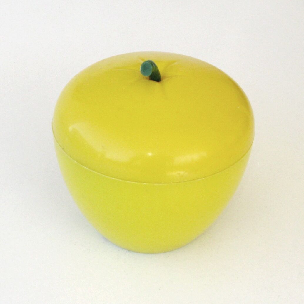 Yellow Apple Ice Bucket - Vintage Ice Bucket from the 70s