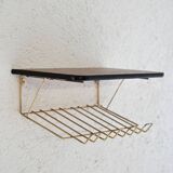 Vintage wall-mounted bedside table