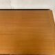 Vintage Modernist design desk with 3 drawers in Light Oak