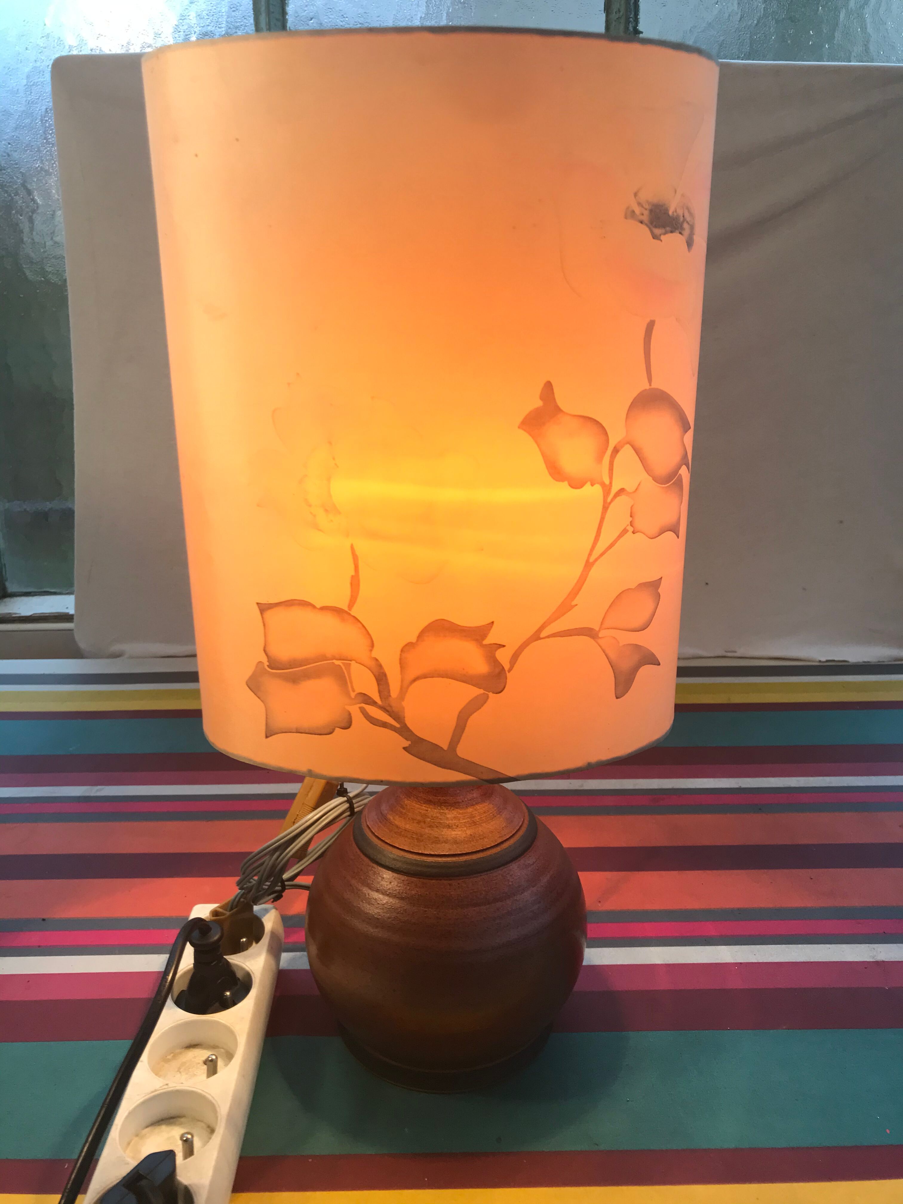 Former sandstone lamp Atelier St Simon