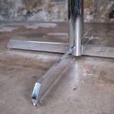 Table à manger en marbre beige Super Malta par Roche Bobois, France, 1980