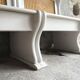 Pair of wooden and wicker chest benches - vintage - 1960