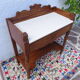 Table de toilette en pichepin