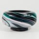 Carlo Moretti Grand Bol en Verre de Murano Marbré Grand Vide-Poche Plateau, Italie, 1960