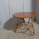 Vintage coffee table in rattan 50 years