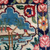 Vintage decorative carpet Mahal 129x79cm