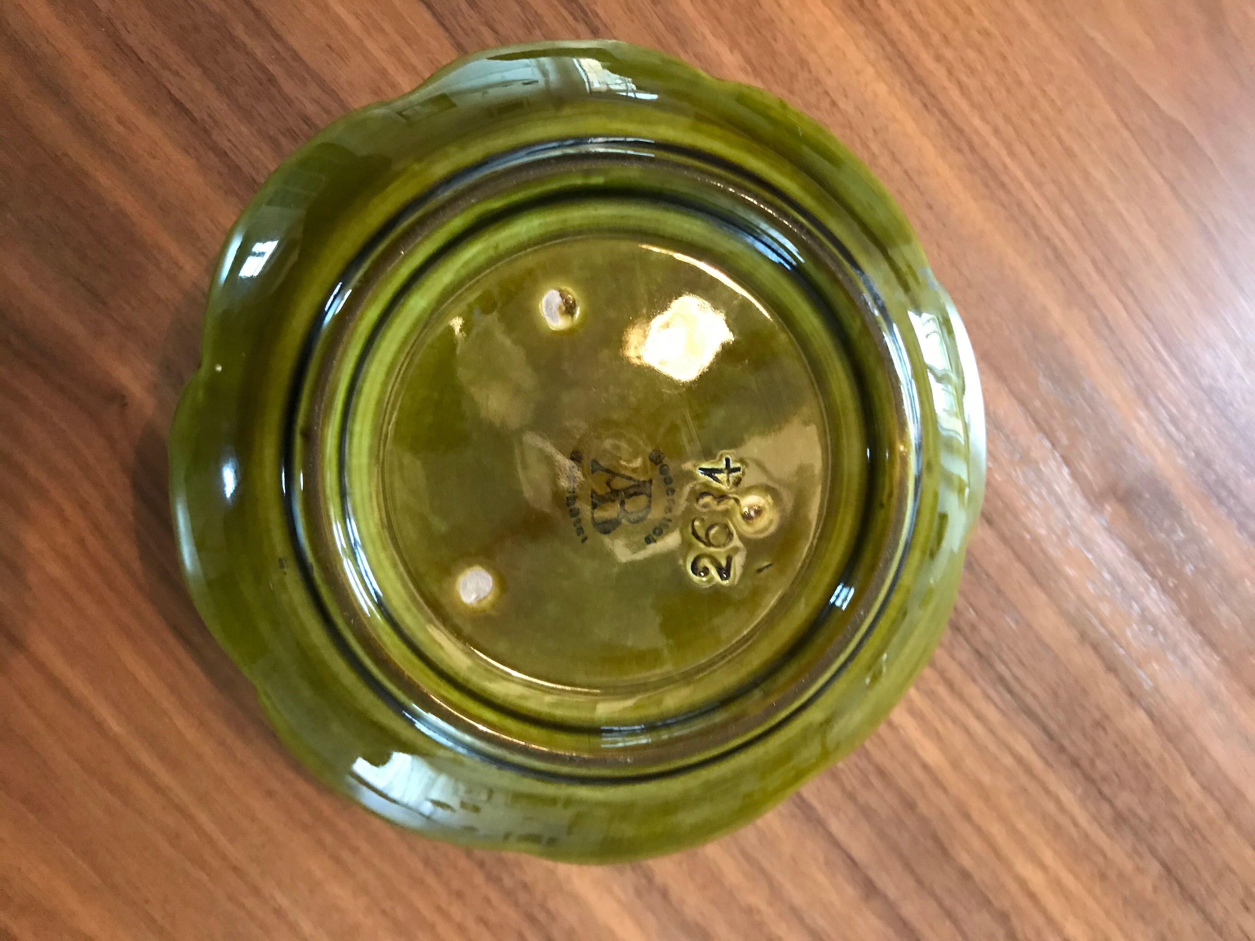 Ink Art Deco in earthenware