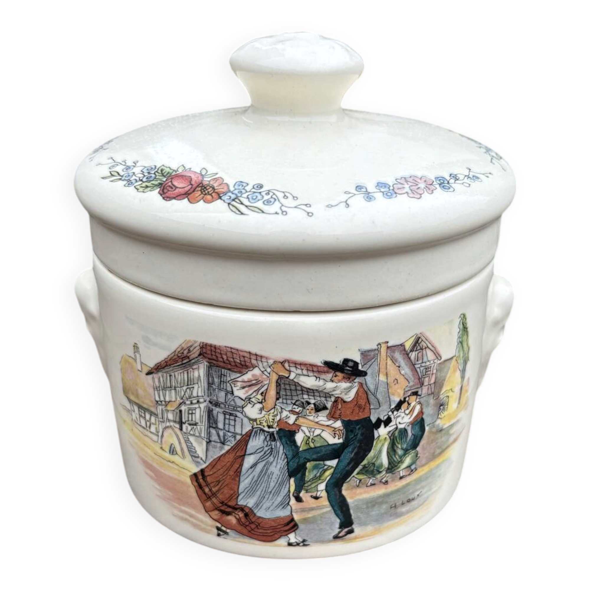 Terrine pot Sarreguemines