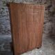French antique oak wardrobe with one door, 18th century.
