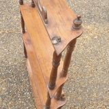 Wall shelf Napoleon III solid walnut