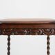 Table d'appoint ancienne en chêne français, vers 1900