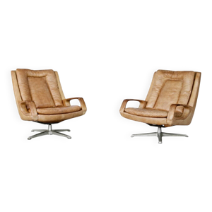 Fauteuils pivotants vintage - moderne