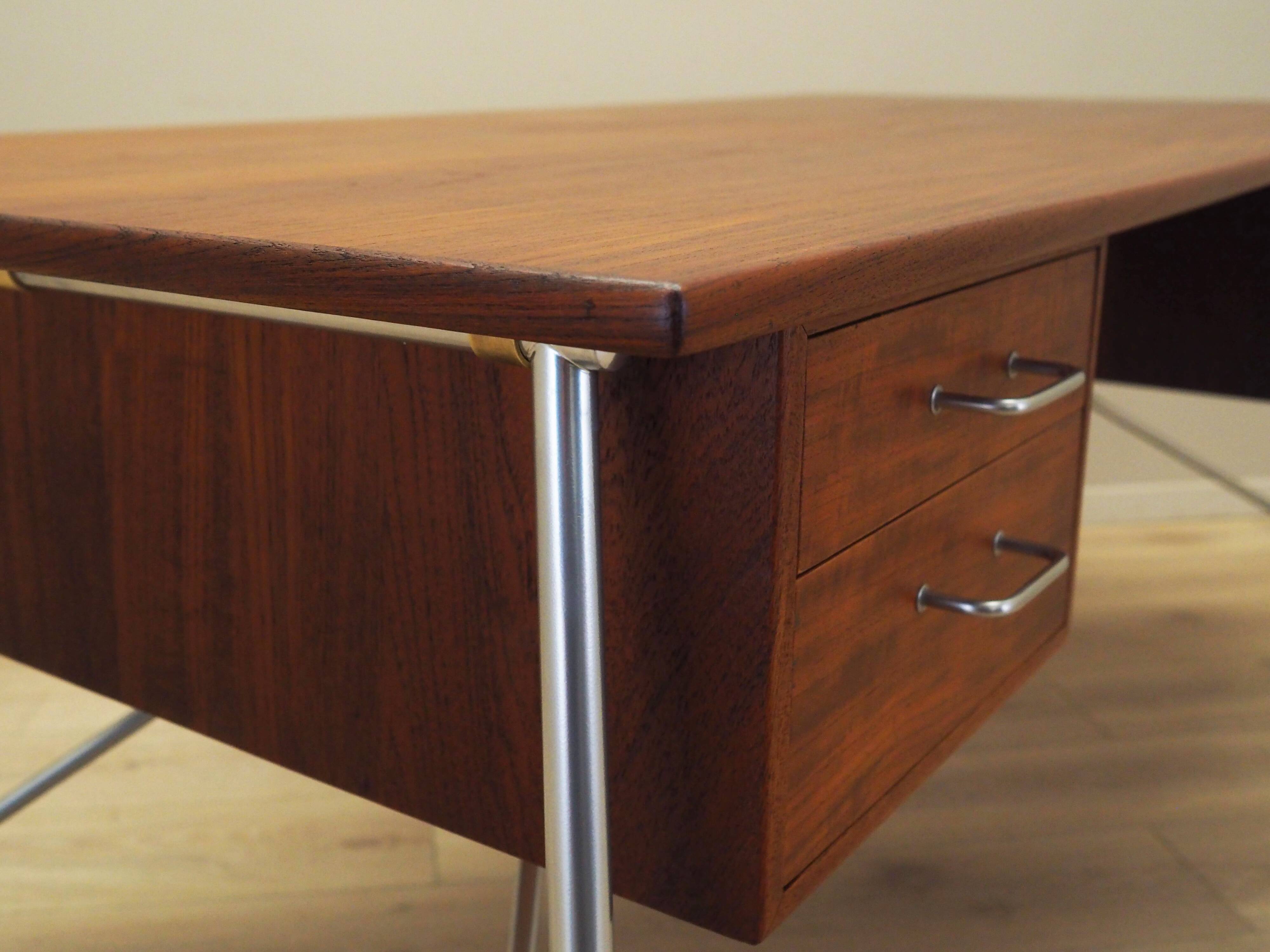 Teak desk, Danish design, 1960s, designer: Børge Mogensen, manufacturer: Sø