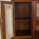 Wonderful two-piece kitchen cabinet from the 1920s