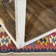 1930s draper's table in fir and chestnut