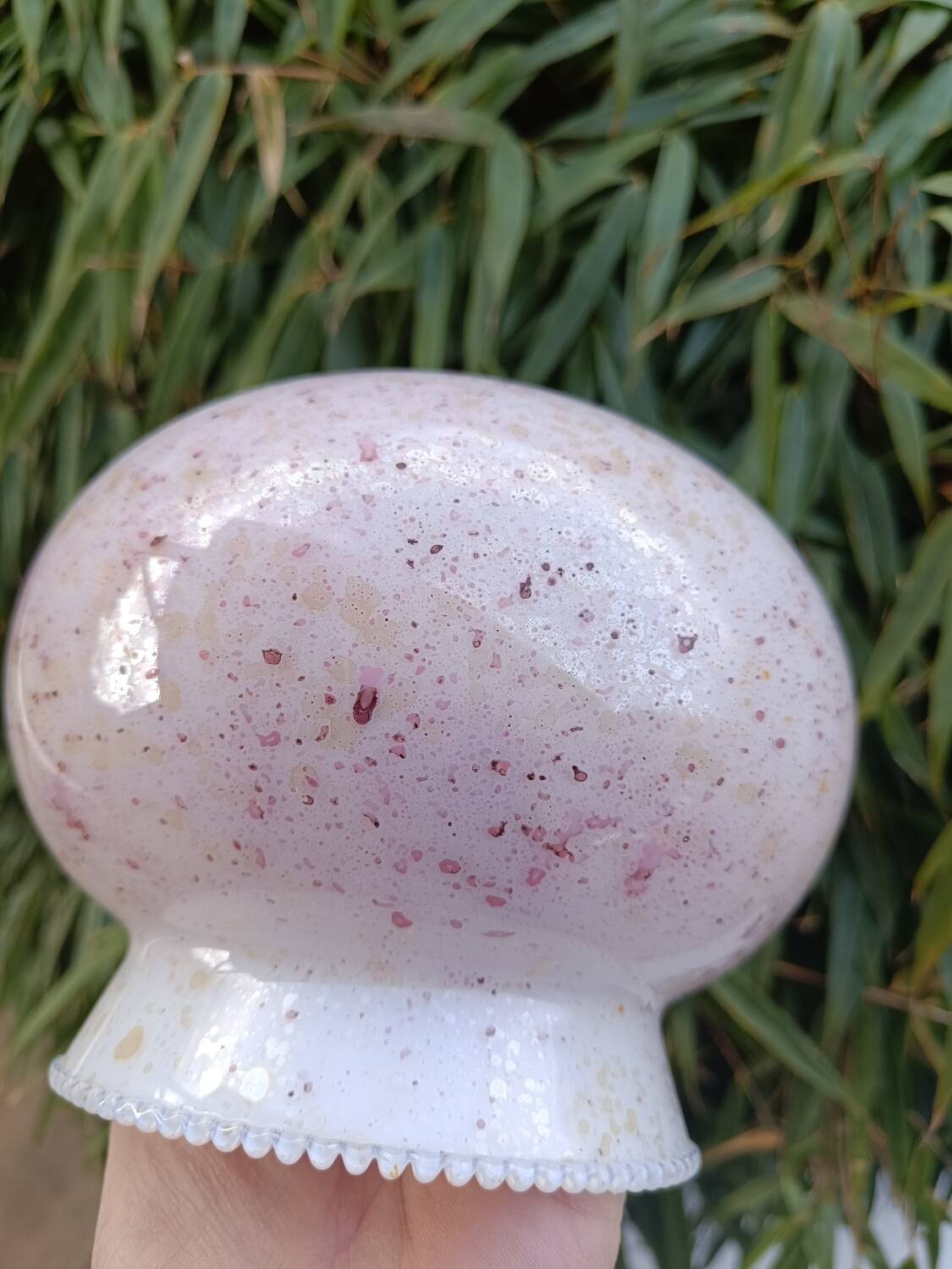 Suspension en opaline