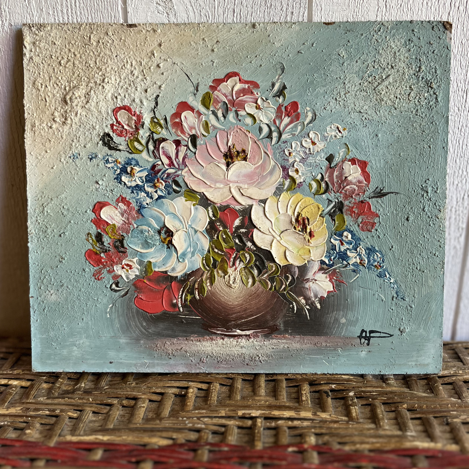 Oil on panel
