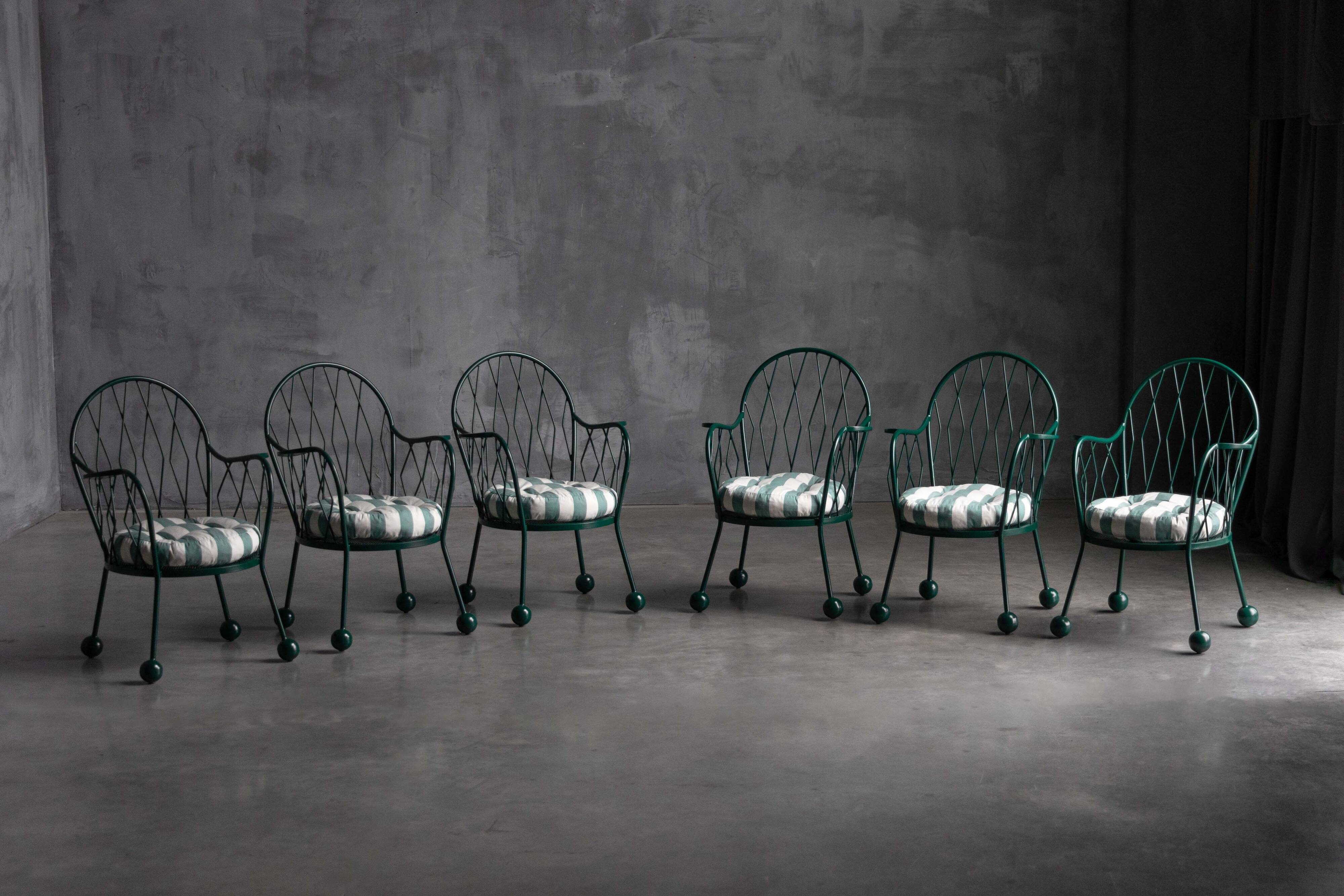 Sculptural Garden Armchairs, France, 1950s