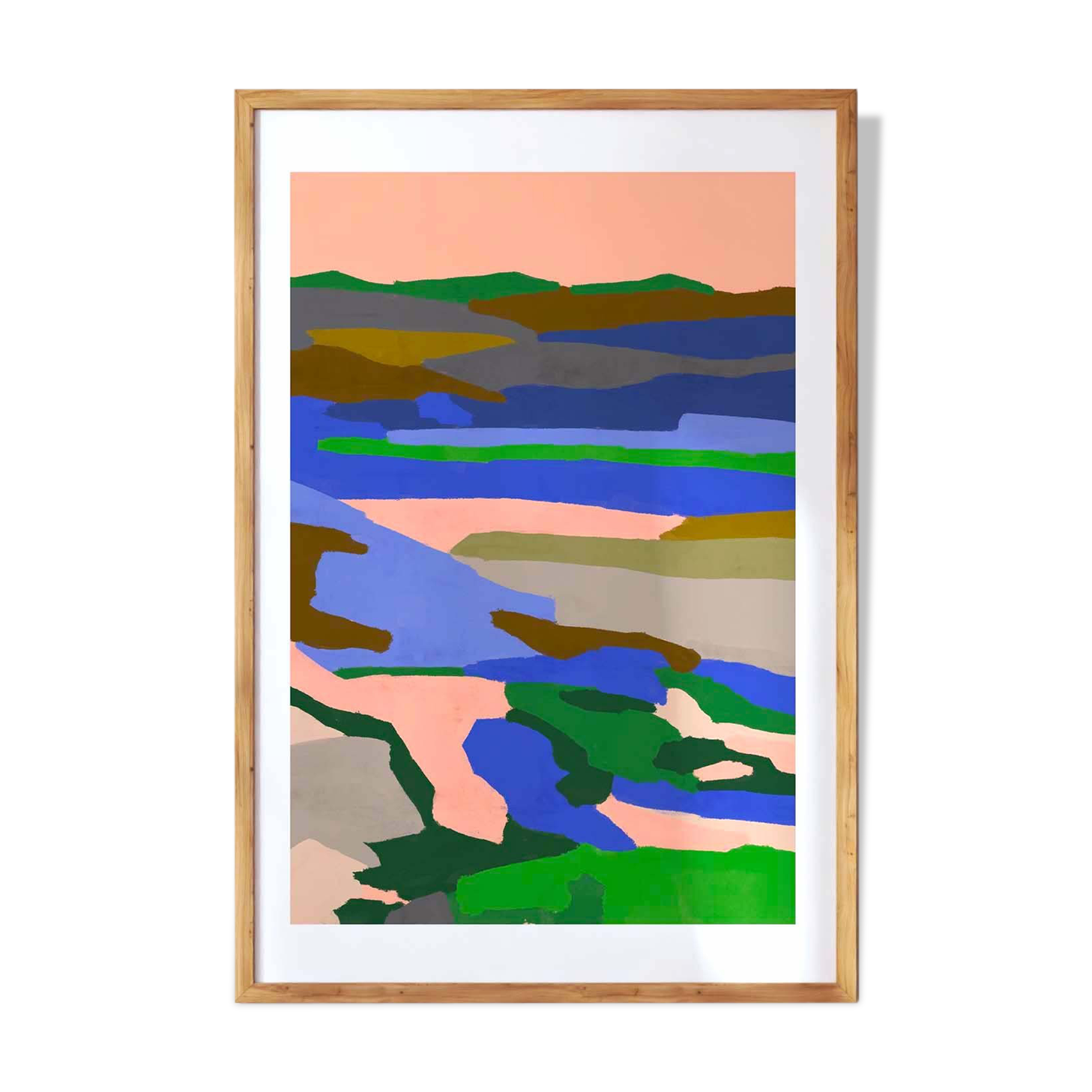 The Valley of Colors - Limited Edition Art Print (A3)