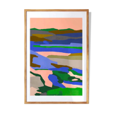 The Valley of Colors - Limited Edition Art Print (A3)