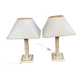 Pair of vintage table lamps from the 70s/80s — Hollywood Regency / Neoclassical style
