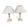 Pair of vintage table lamps from the 70s/80s — Hollywood Regency / Neoclassical style