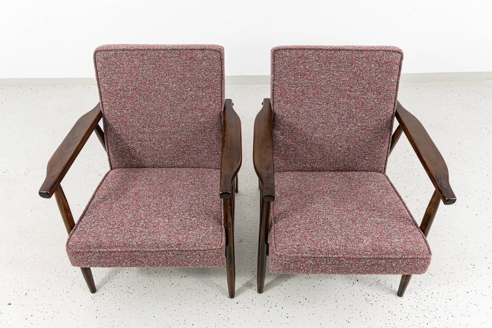 Pair of vintage armchairs, Poland, 1960s