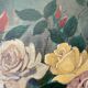 Old Painting "Still Life with Roses" – 1950