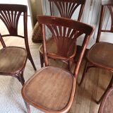 Set of 5 bistro chairs
