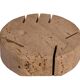 Fratelli Mannelli fish sculpture, Italian travertine