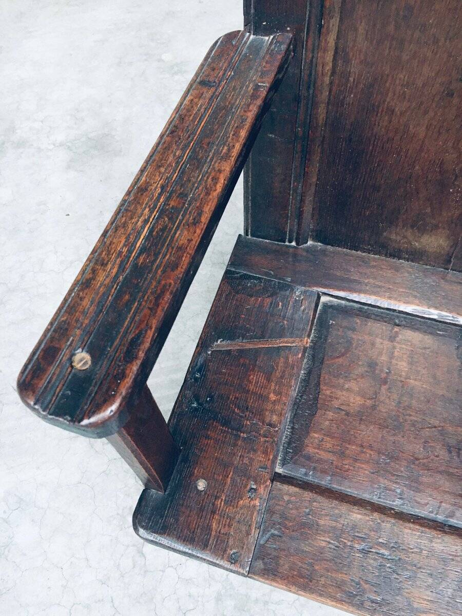 19th Century Primitive Folk Art Armchair