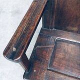 19th Century Primitive Folk Art Armchair