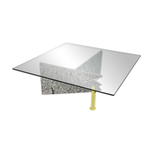 Table basse design 1980