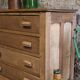Meuble de métier, commode en chêne massif