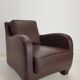 Modern Brown Leather Armchair from Musa Design, Italy, 1990s