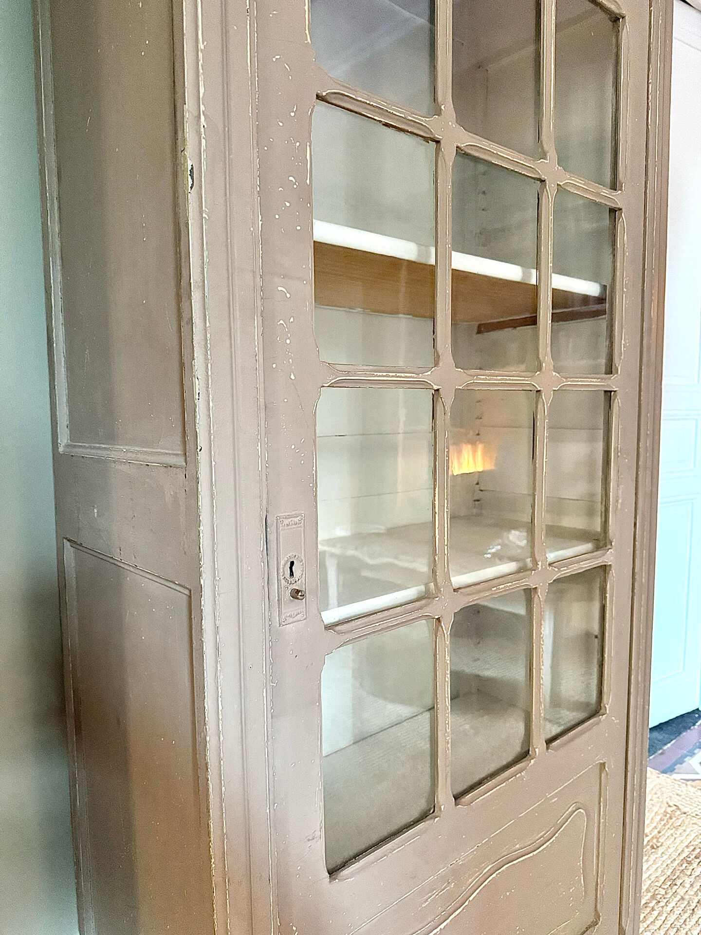 Antique Parisian display cabinet